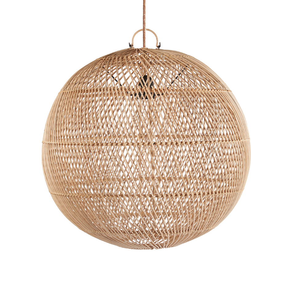 Suspension en rotin BUBBLE