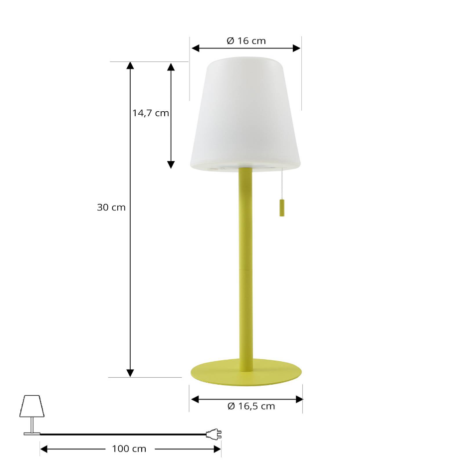 Luminaire de terrasse en aluminium moderneLED