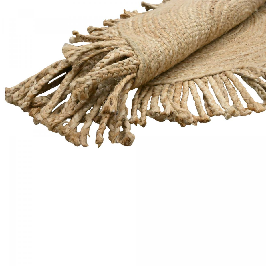 Tapis rond JT SATCH , tapis jute artisanal