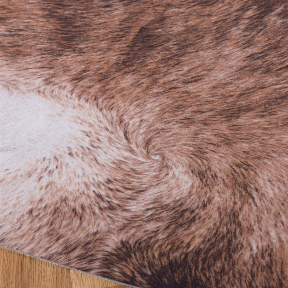 Tapis imitation en polyester organique
