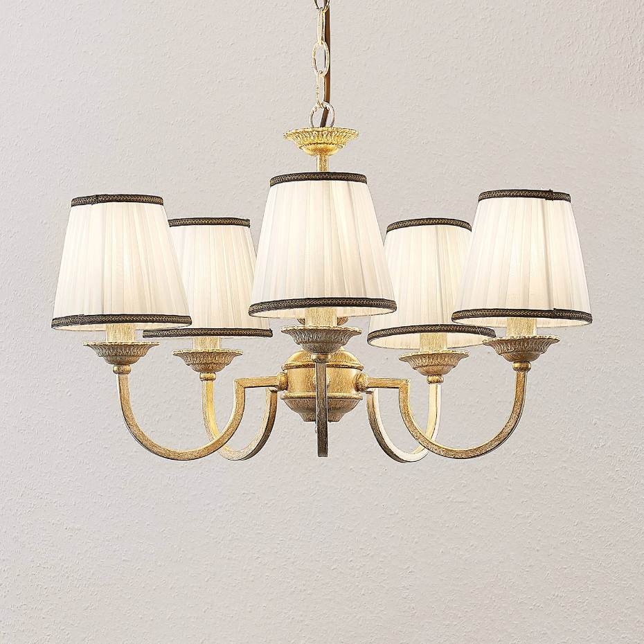 Lustre en textile traditionnel, Lumiel