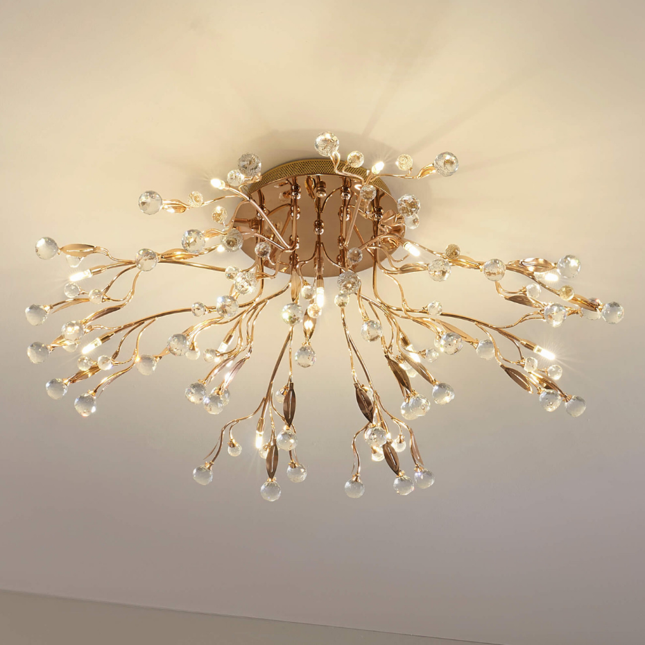 Grand plafonnier en cristal - GUTENSTEIN