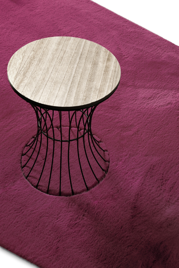 Tapis doux sensation peau de lapin ,  Anna