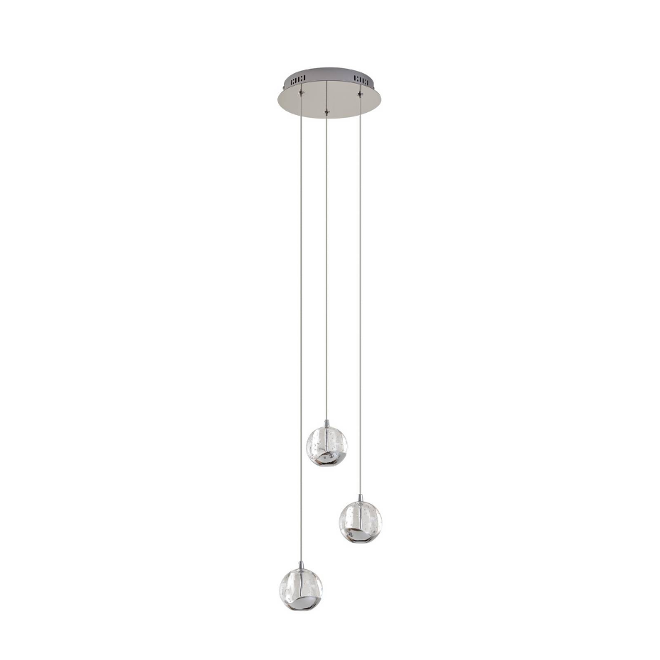 Suspension en verre moderneLED, Hayley