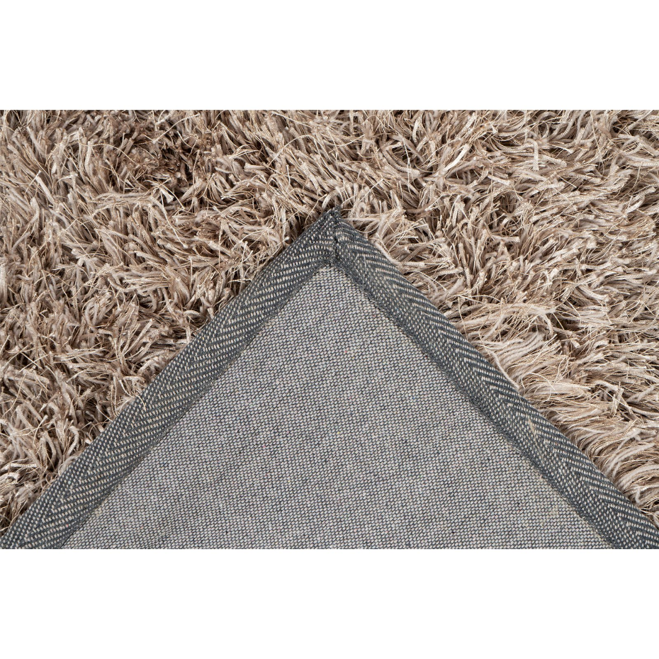 Tapis shaggy frangé rectangulaire Beat