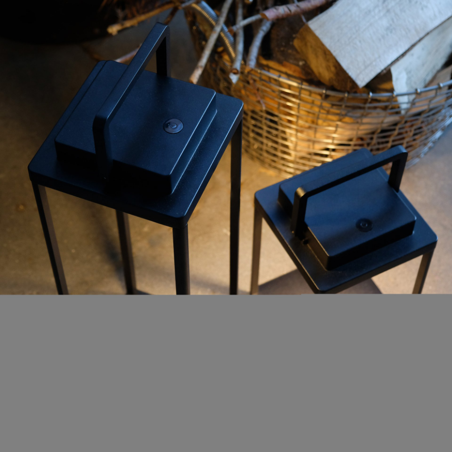 Lanterne en Aluminium rechargeable LUCCA