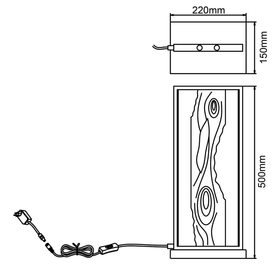 Lampe    CHAUMONT