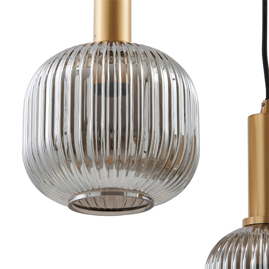 Suspension en verre vintage, Doroteo