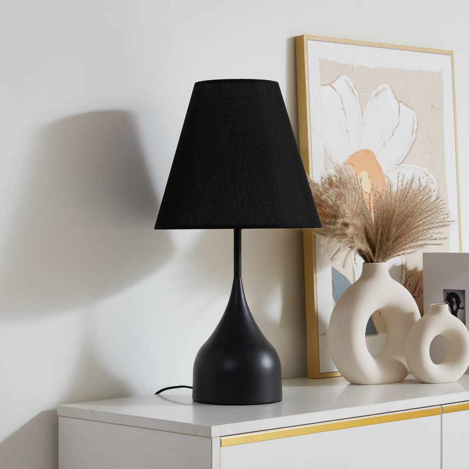 Lampe à poser en métal moderne, Luoti