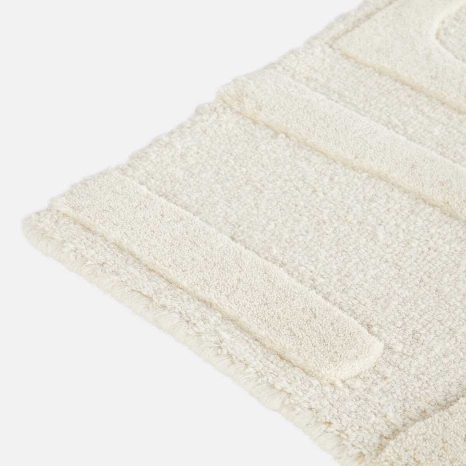 Tapis motifs graphiques 100% laine, Melko