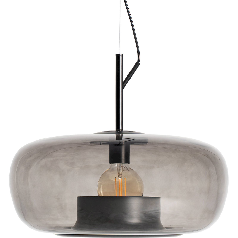 Lustre vintage en cristal transparent