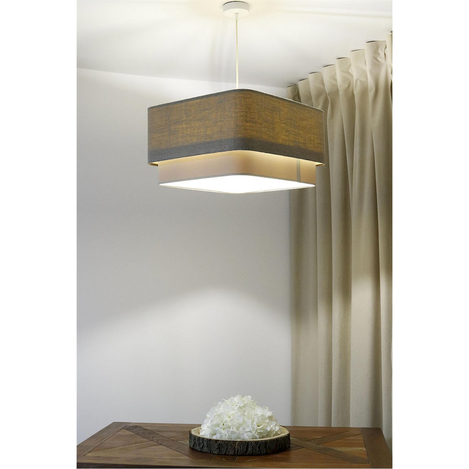 Suspension en lin design épuré Kwadro Duo