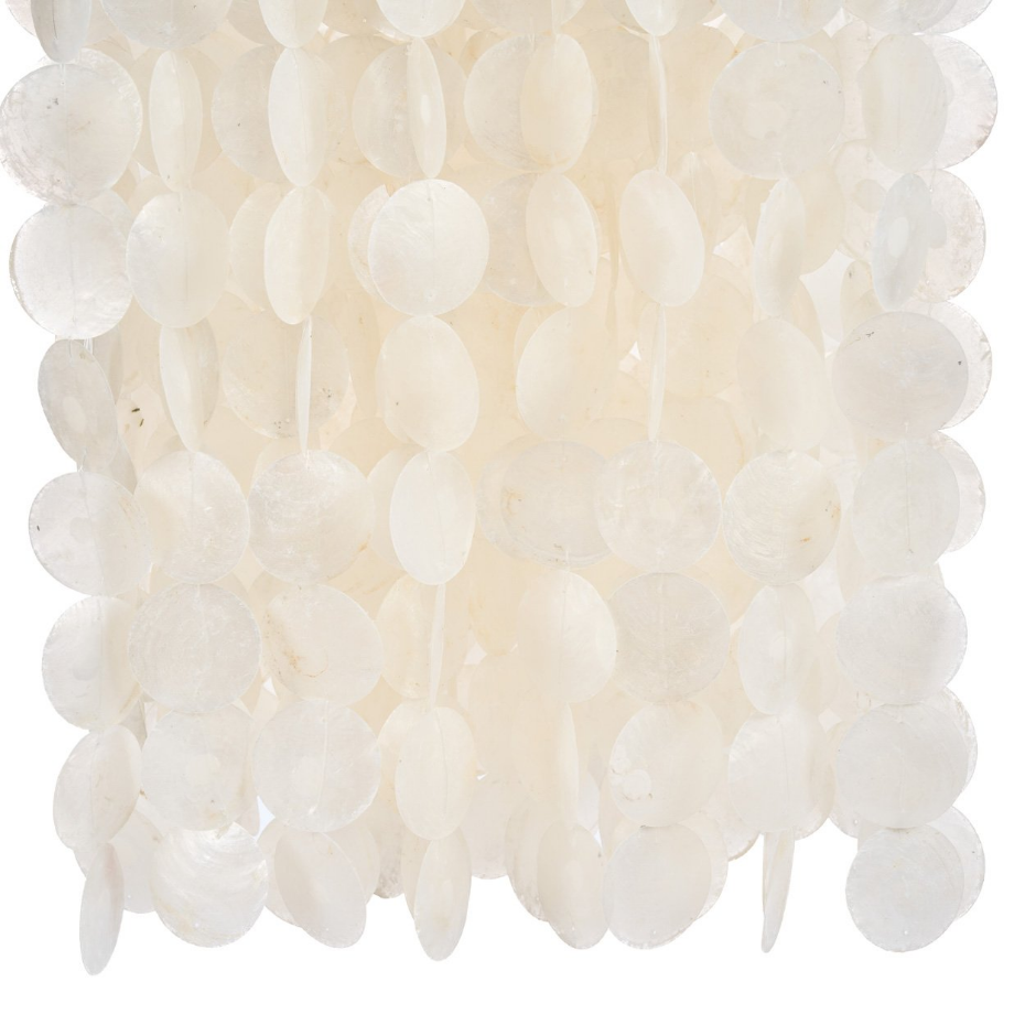 Suspension en coquillages et fer MOONLIT