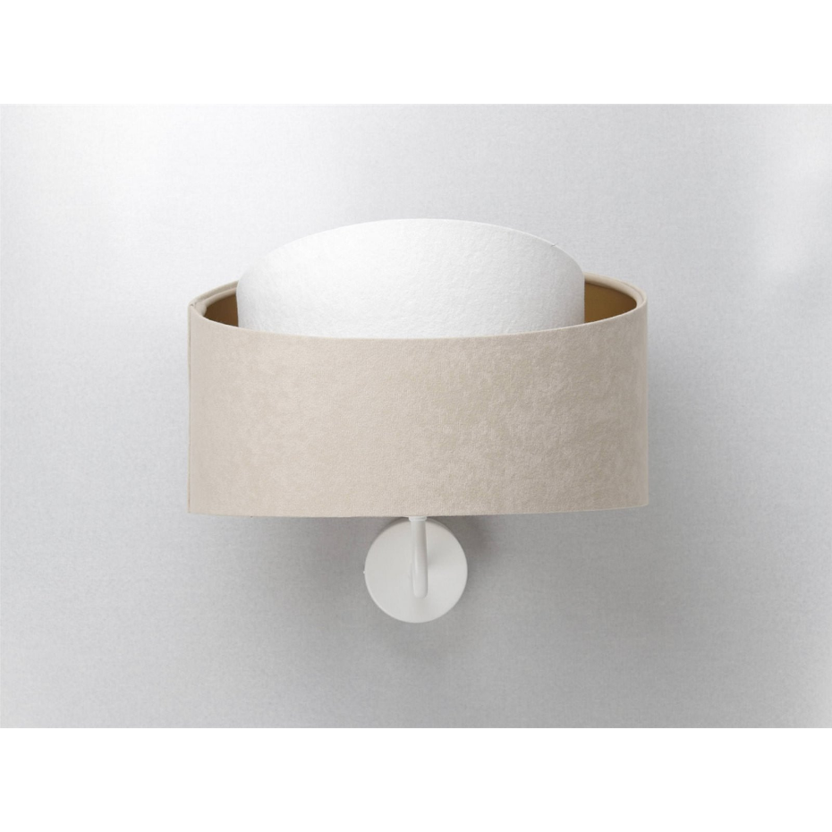 Applique murale ronde en velours Galaxy