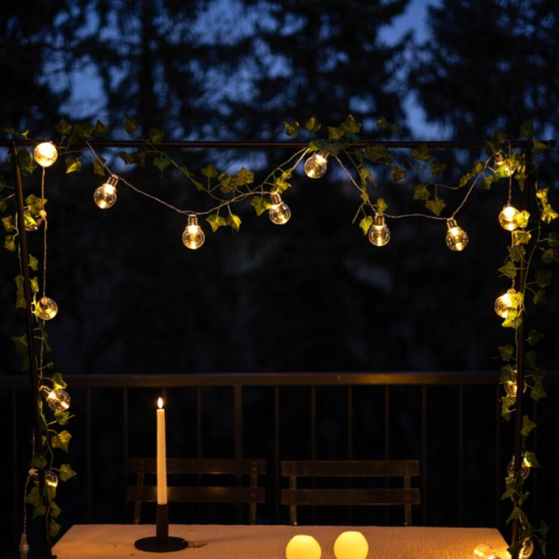 Guirlande lumineuse led Guinguette 3.80 m connectable