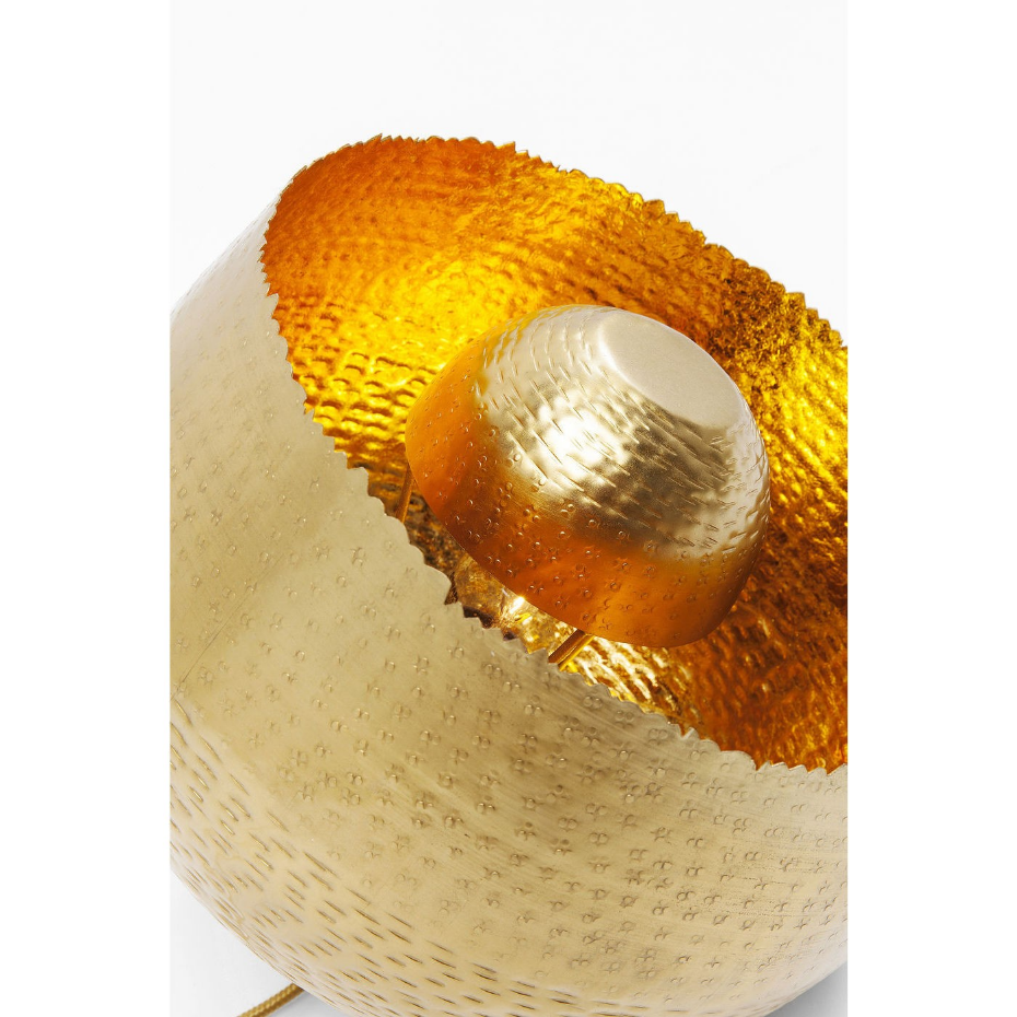 Lampe en acier texturé, APOLLON