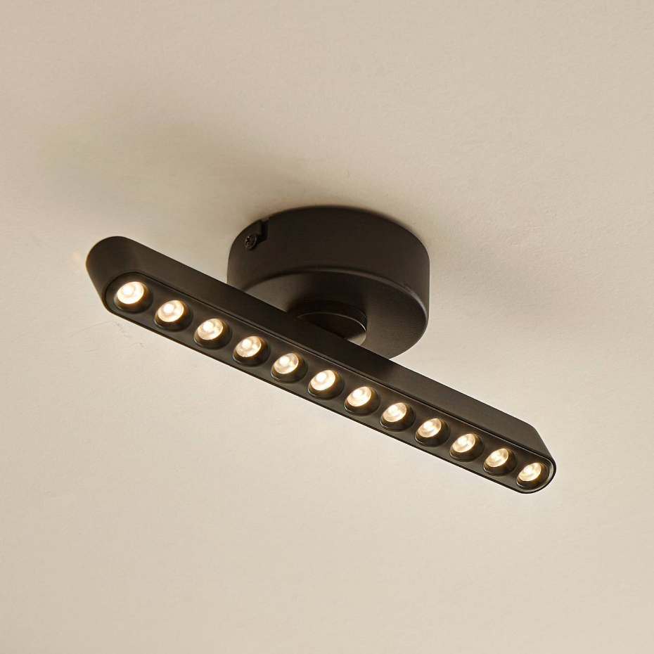 Plafonnier en métal moderneLED, Eldrin