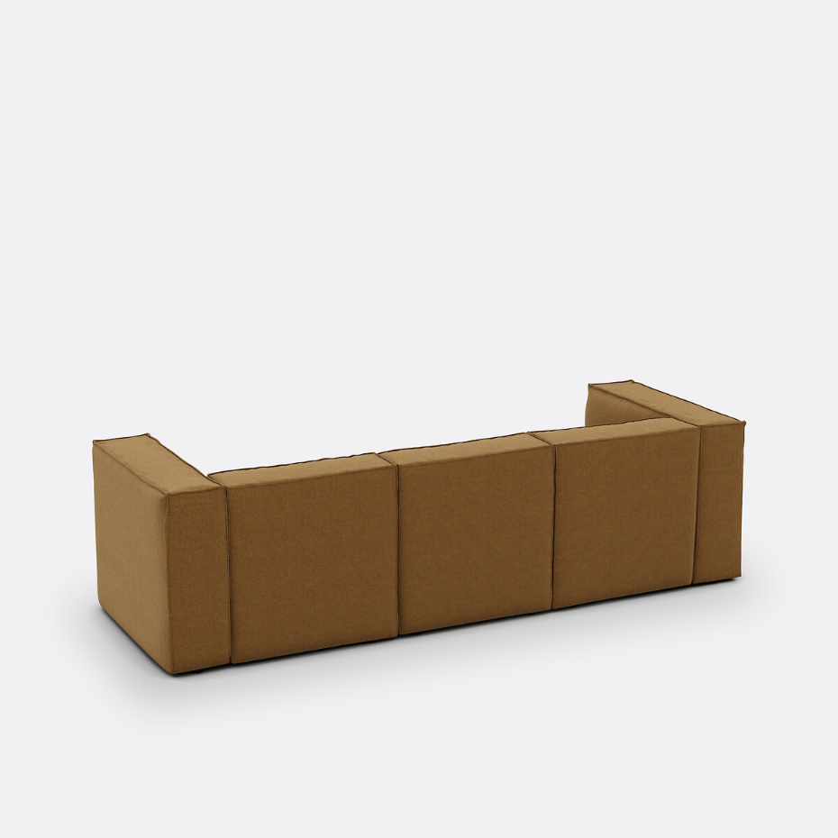 Modulable 3 places, tissu texturé, Seven