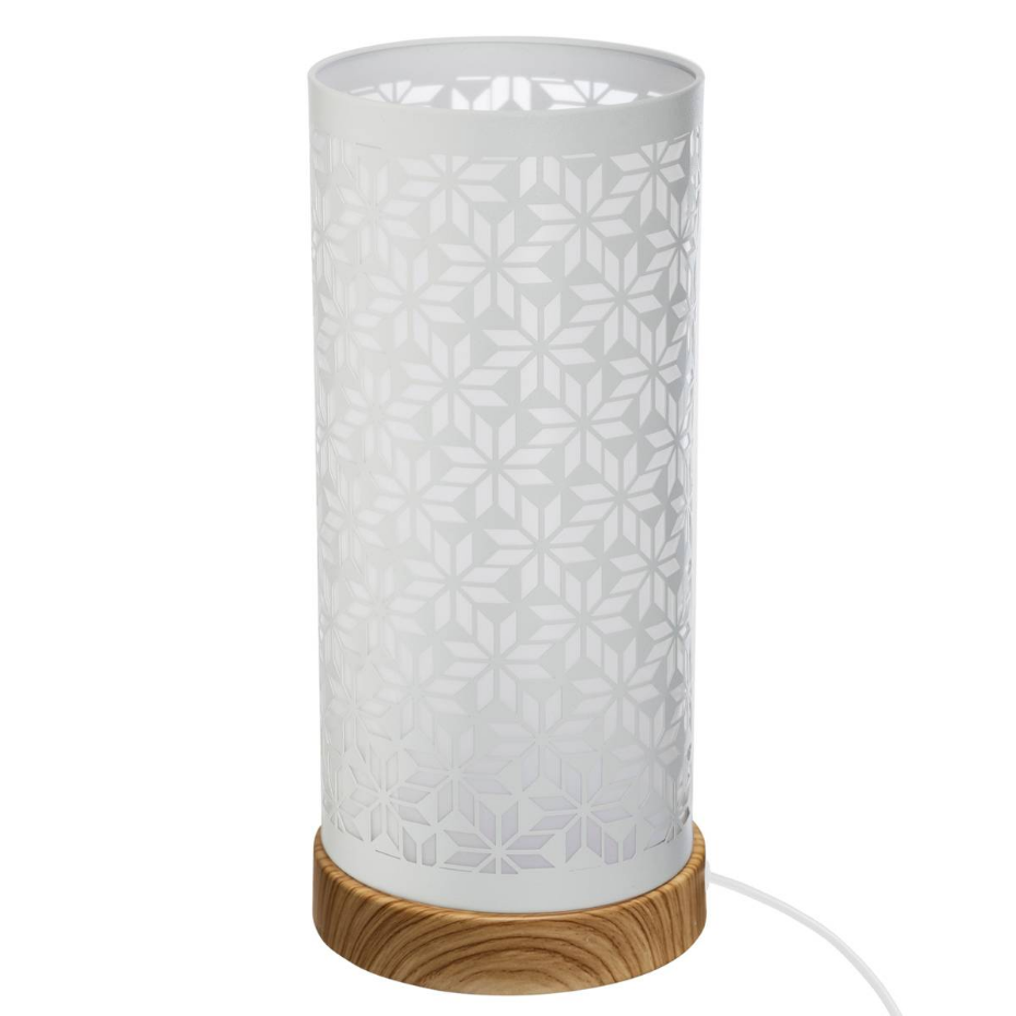 Lampe tactile métal ajouré LAMBY
