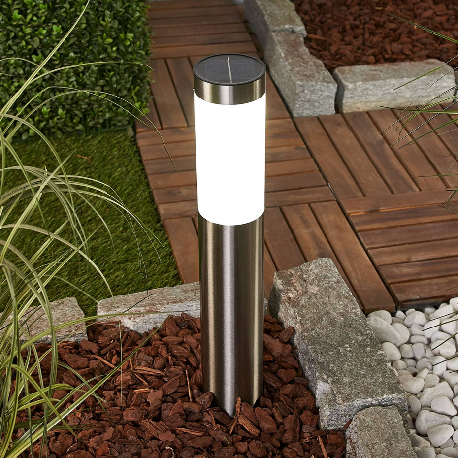 Lampe solaire en inox moderneLED, Aleeza