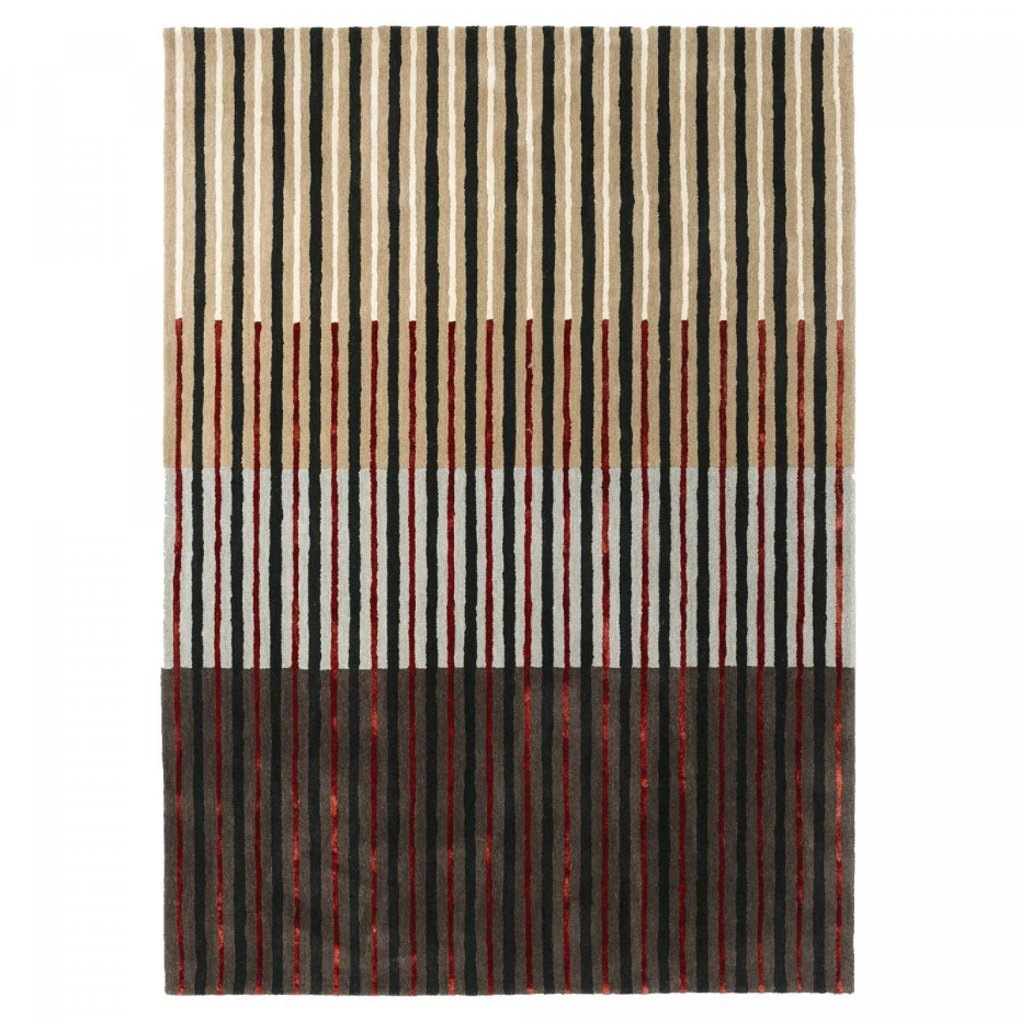 Tapis salon et chambre DEPROOF, fait à la main motif géométrique