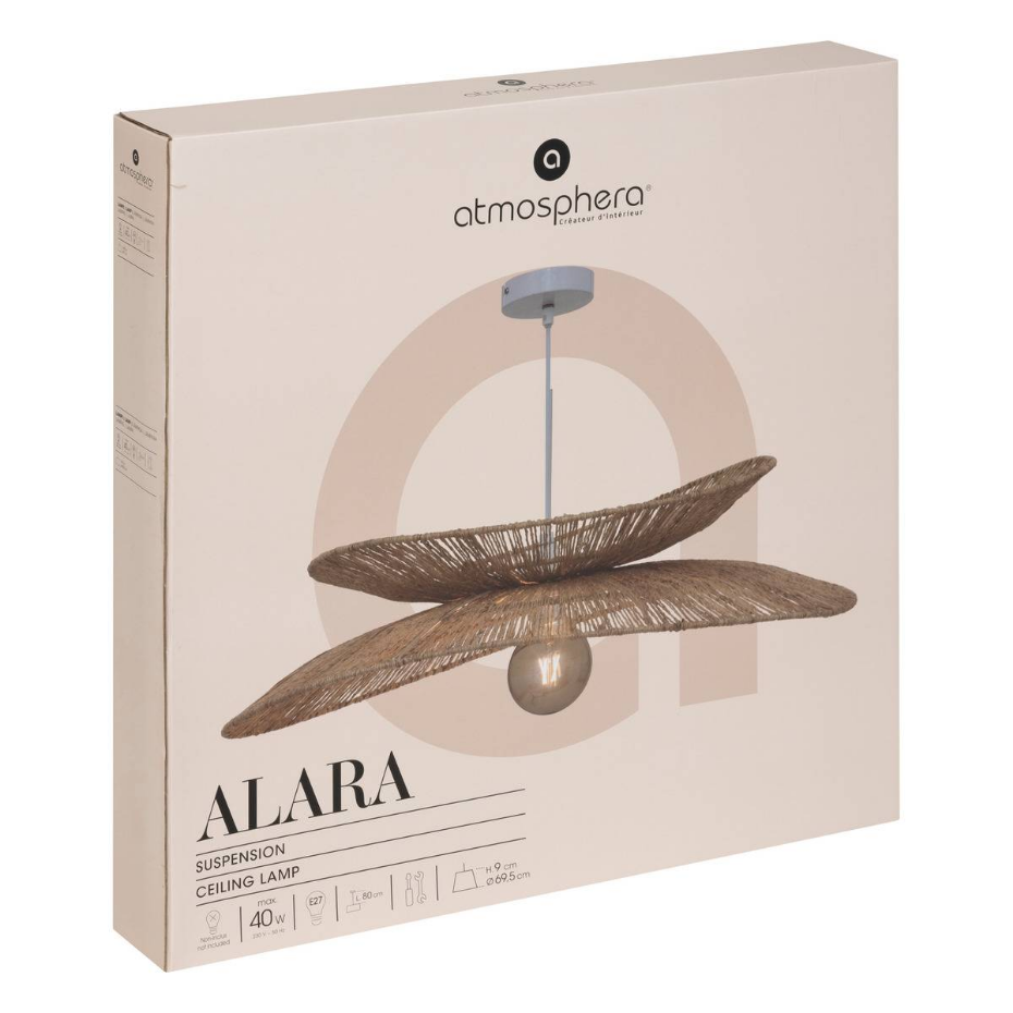 Suspension jute tressée ALARA