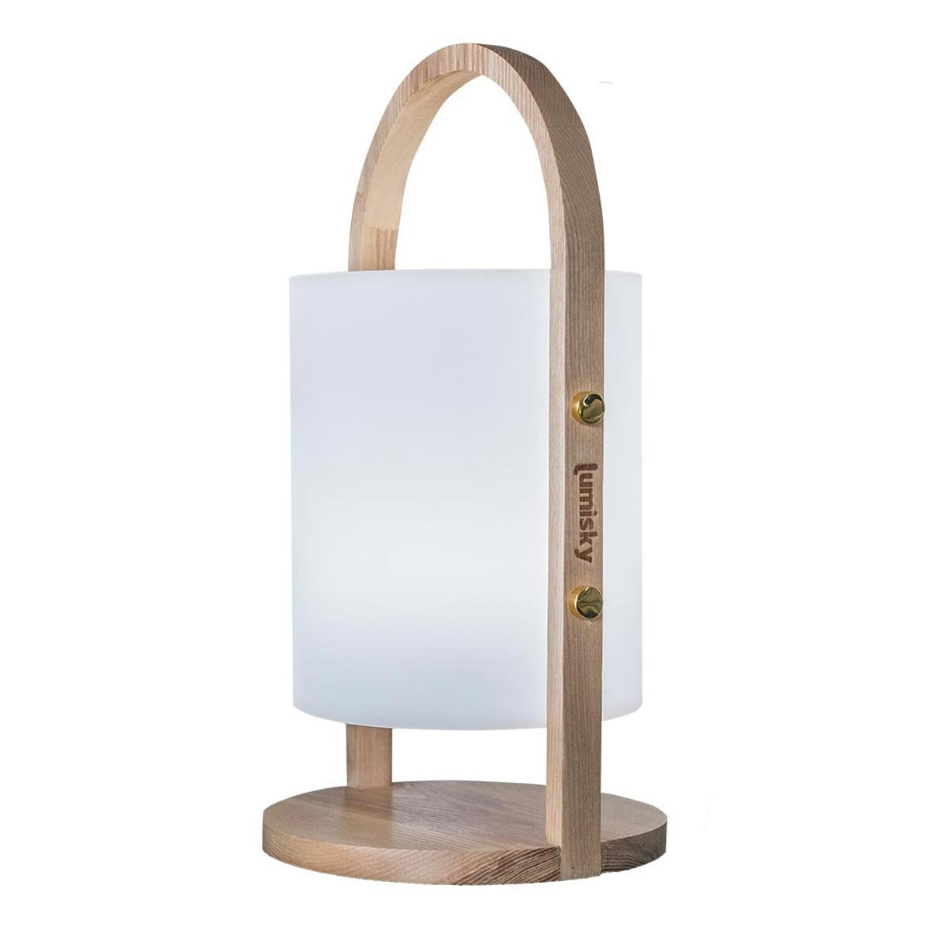 Lanterne sans fil LED WOODY H37cm