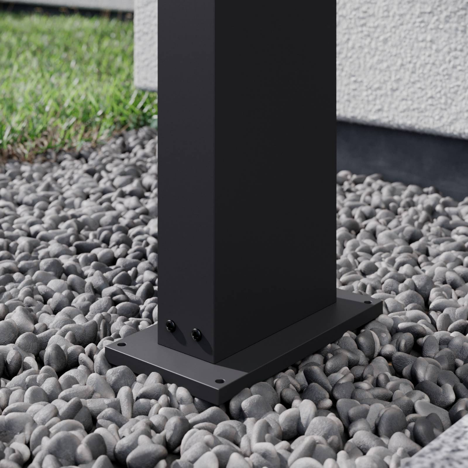 Luminaire extérieur en aluminium moderneLED