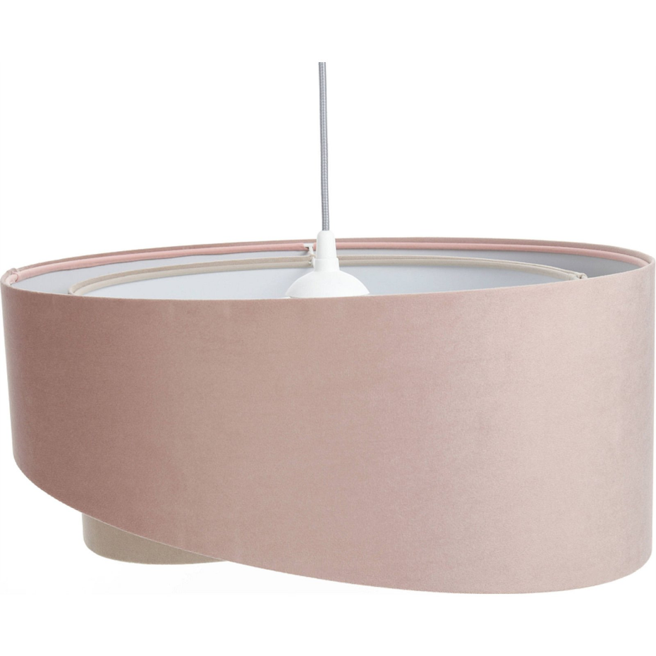 Suspension ronde en velours lumière douce Jasmin bebe