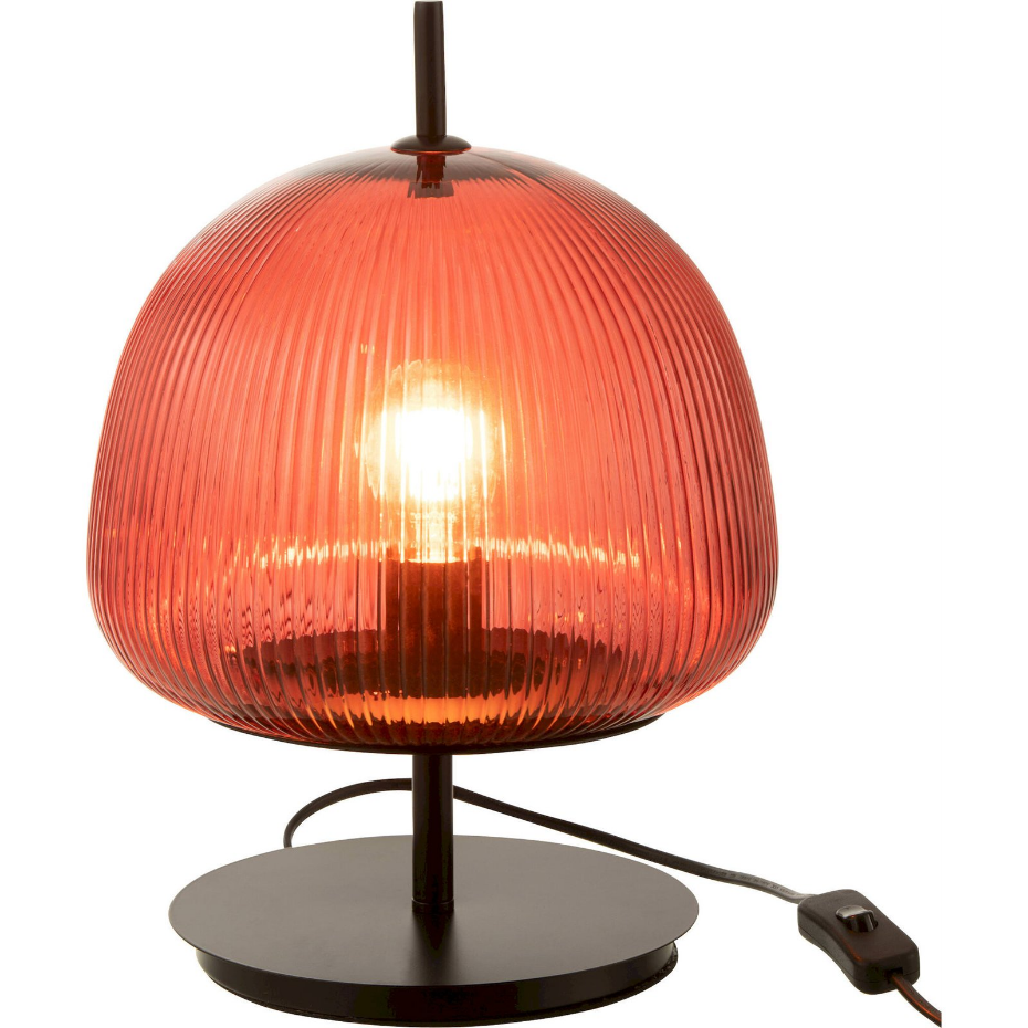 Lampe de salon ronde en verre