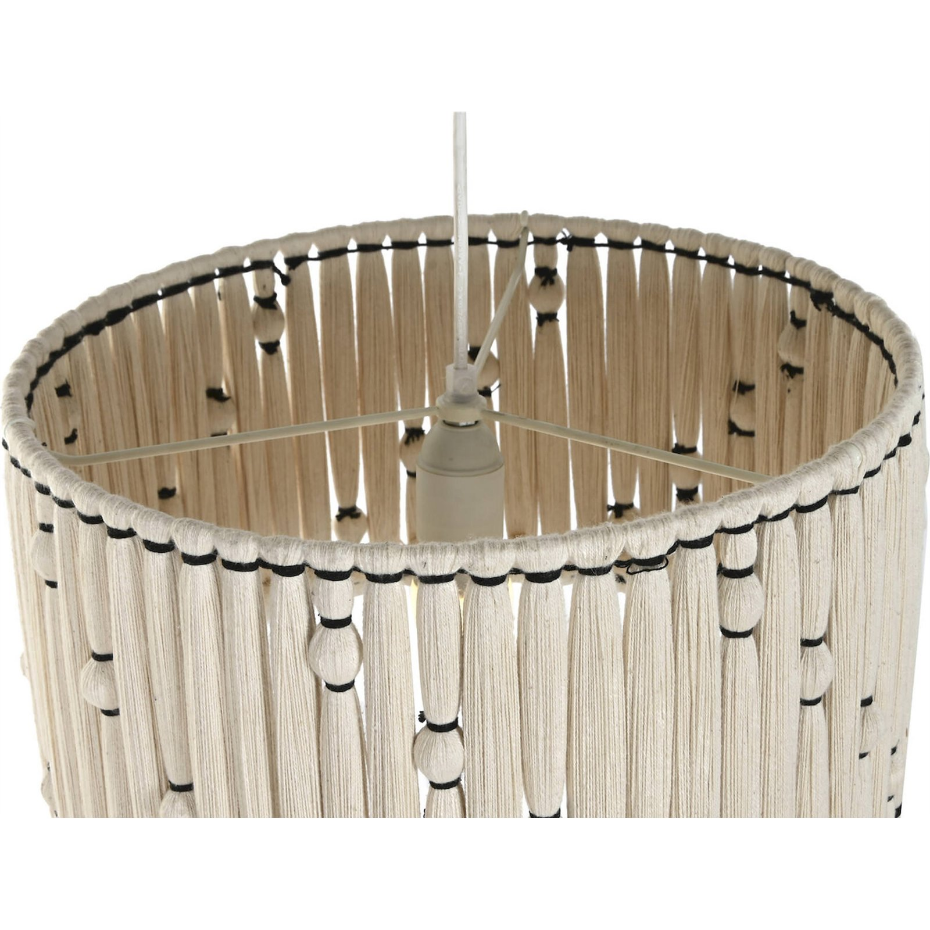Suspension ronde en jute et coton Urban Vila3