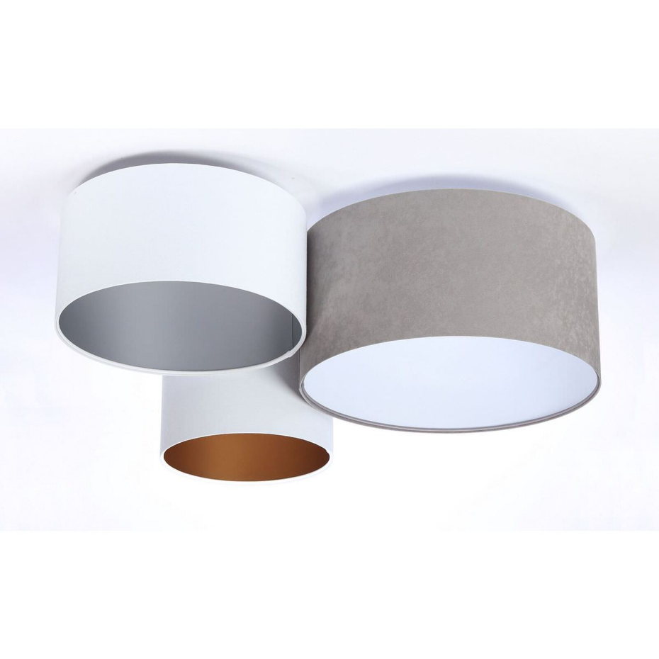 Plafonnier en tissu Trio