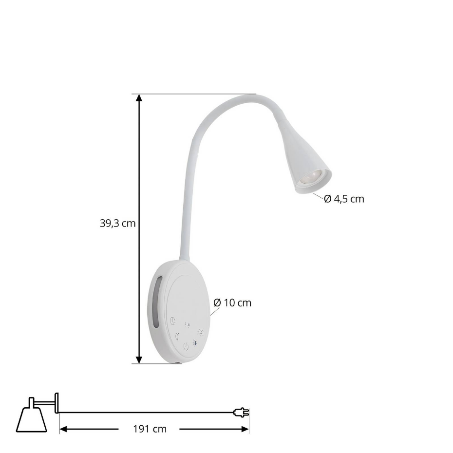 Applique en aluminium moderneLED, Zayna