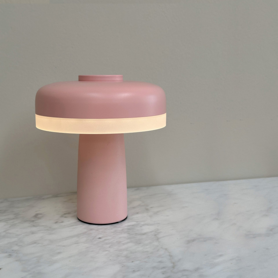Lampe à poser LED Porter rose