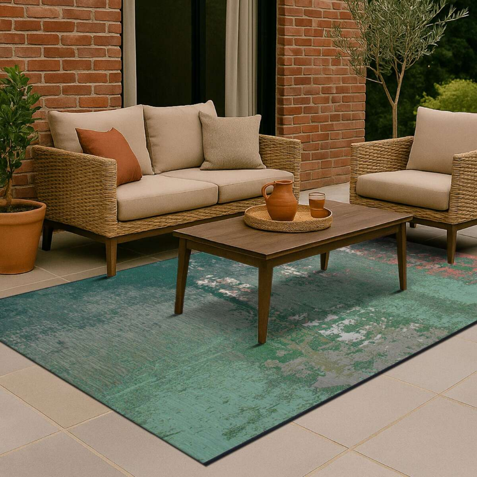 Tapis salon abstrait moderne TAPISSERIE