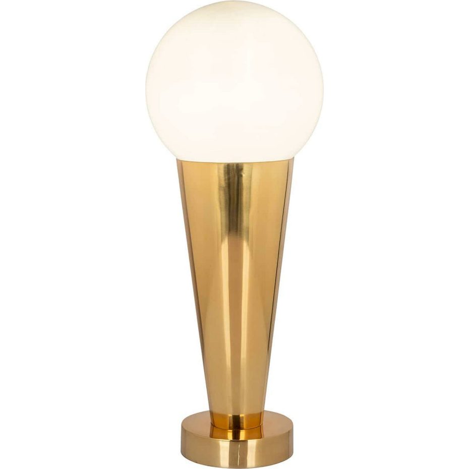 Lampe de table en verre forme cône Richmond Decoration
