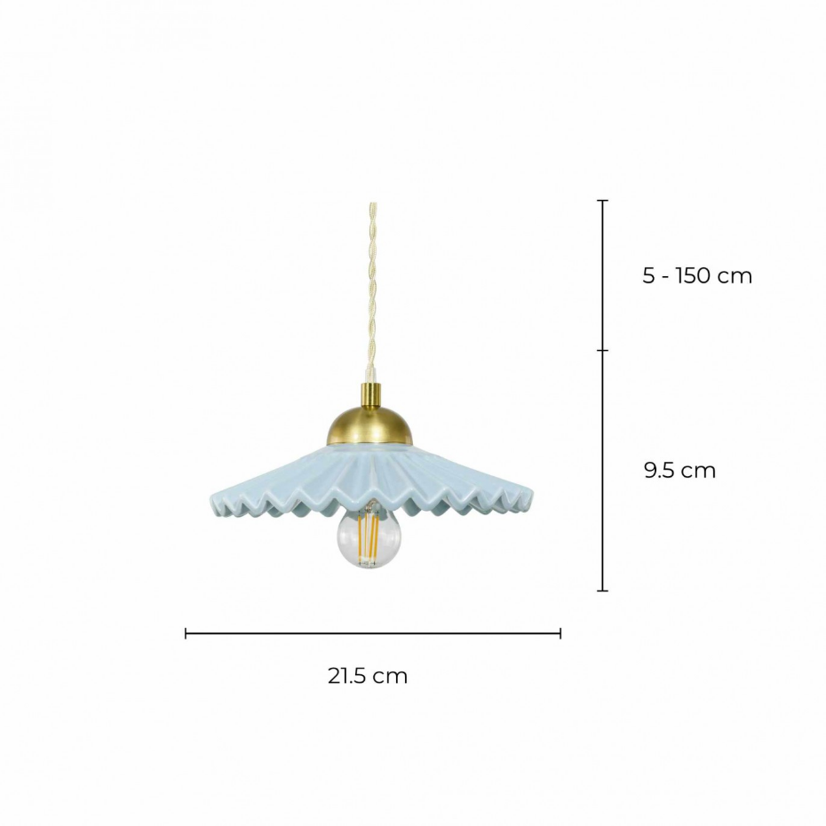 Suspension en céramique et métal, BABOUCHKA