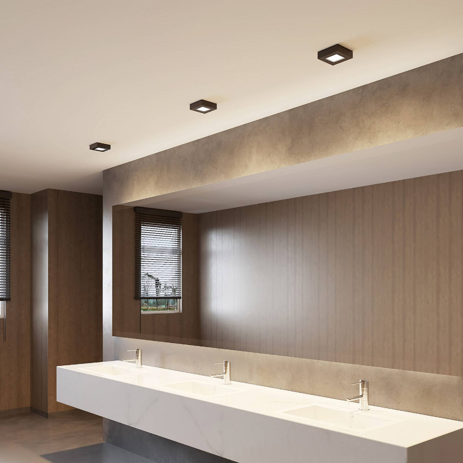 Plafonnier en aluminium moderneLED, Alette