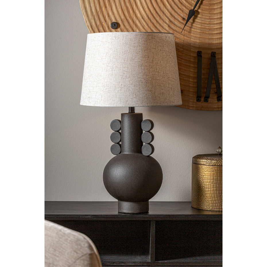 Lampe de salon en céramique Oksana Vacio (lot de 2)