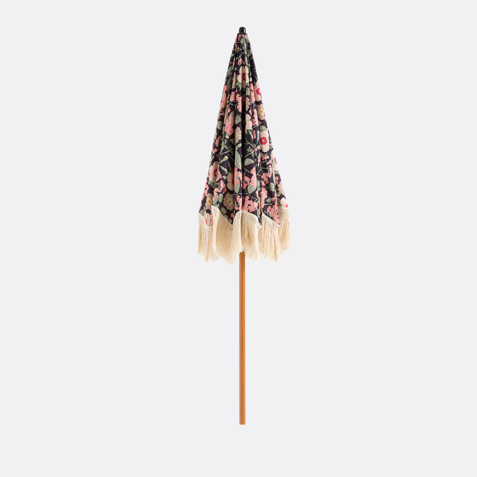 Parasol imprimé à franges, Larna