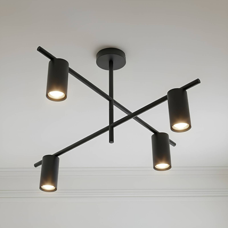 Plafonnier en métal moderne, Marilou