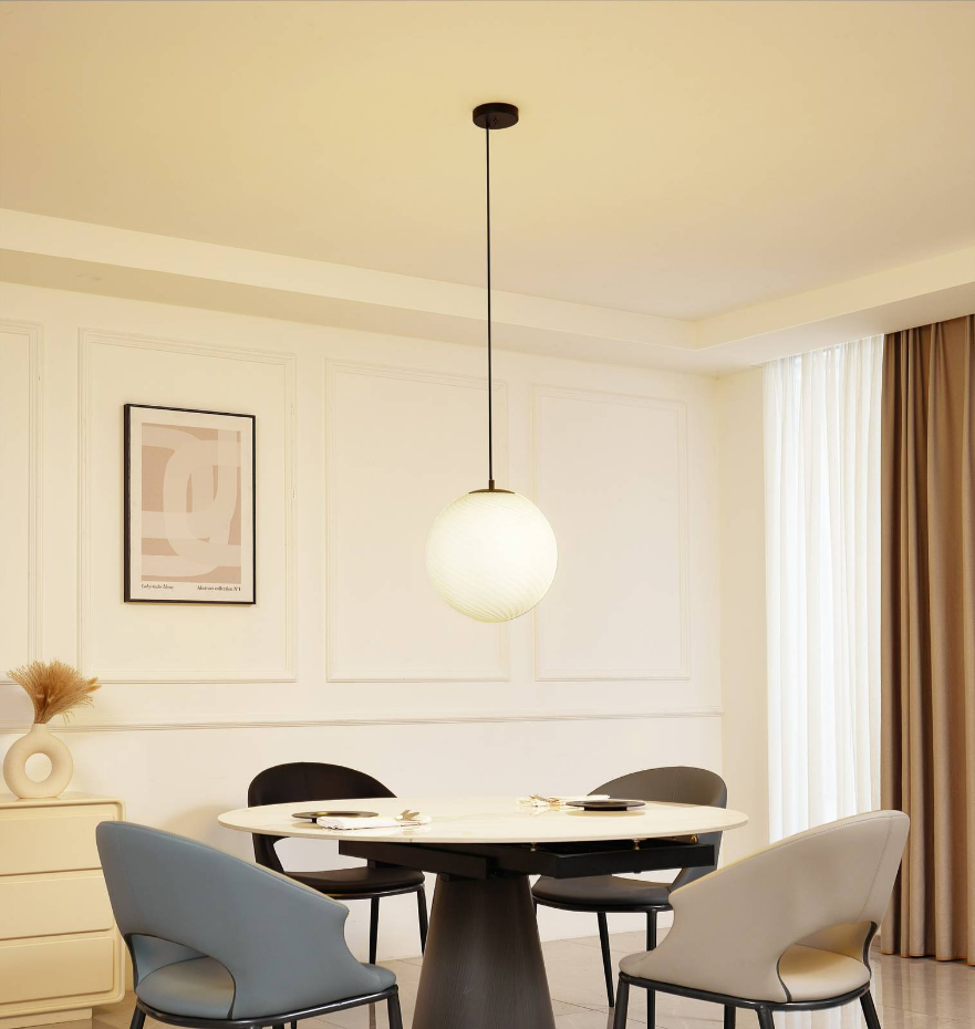 Suspension en verre moderne, Kestralia