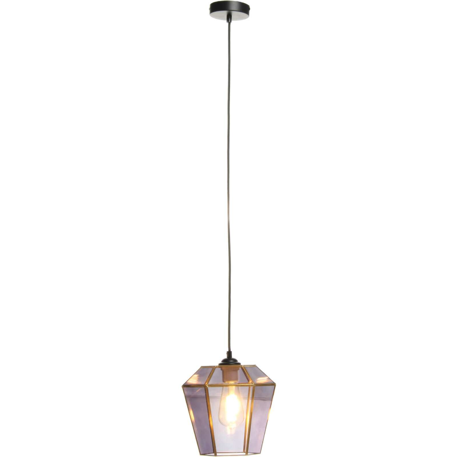 Lampe suspendue en verre Terias