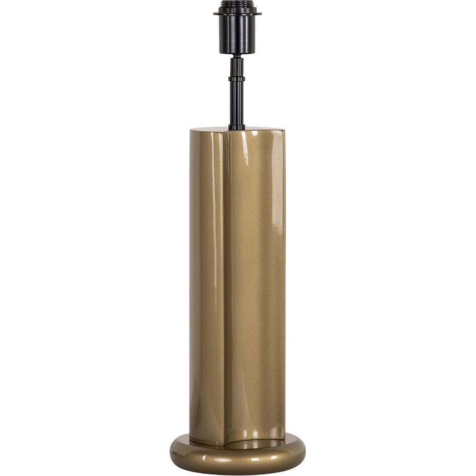 Lampe de table ronde en aluminium design contemporain