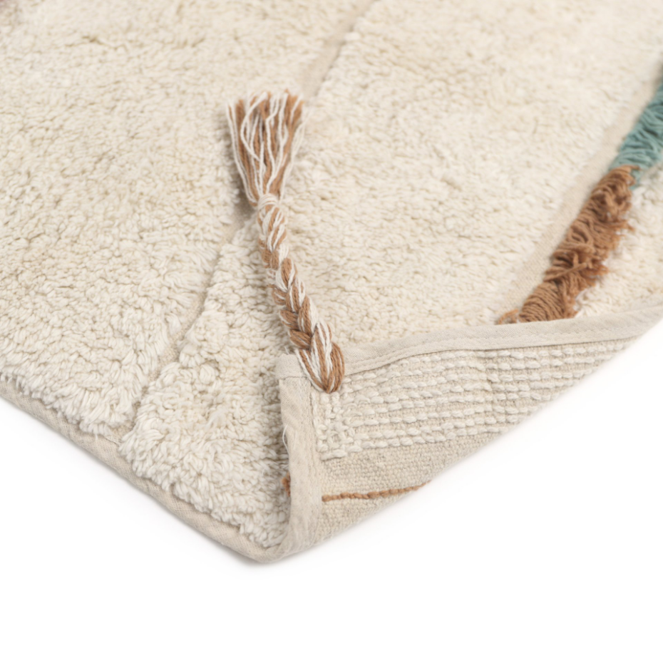 Tapis enfant bohème lavable SERENA