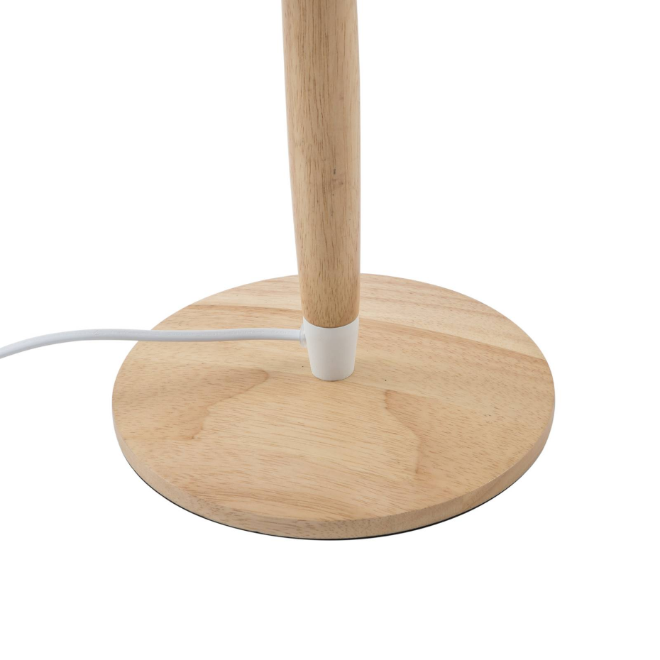 Lampe à poser en bois scandinave, Ellorin