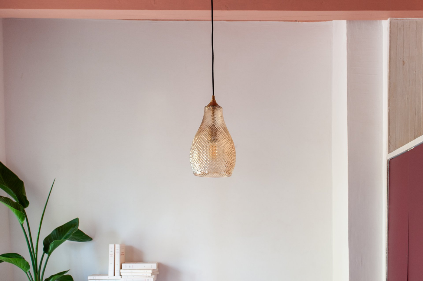 Suspension en verre ABACA