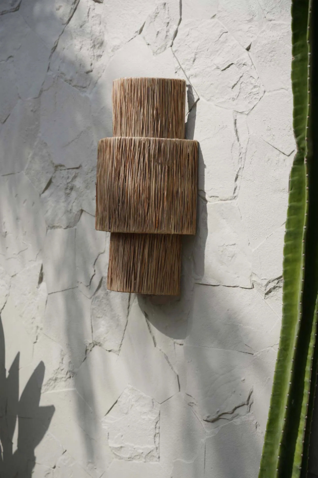 Applique murale en sisal OHANA