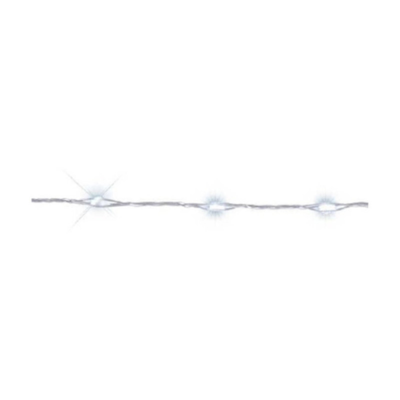 Guirlande Solaire 15 M Deco Micro Led Fixe Blanc Chaud