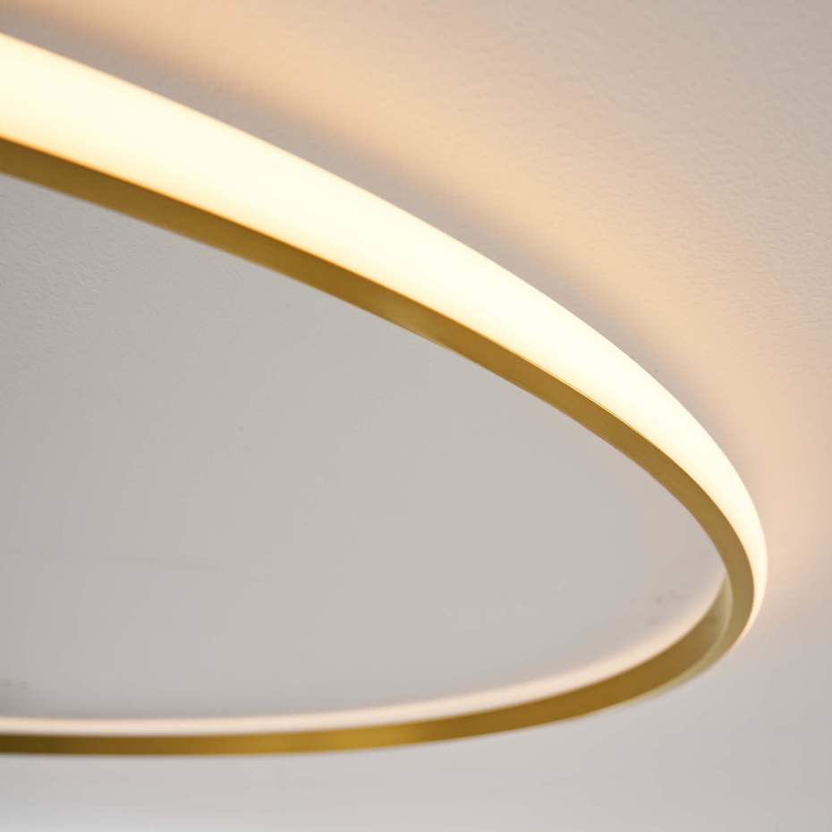 Éclairage LED circulaire doré - CEIRA
